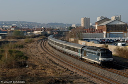 La BB67301 à Montluçon.