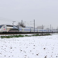 Le TGV POS 4402 à Beynost.