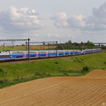 Le TGV Duplex 213 à Montanay.