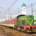 La DM618 en gare de Casa Voyageurs, à Casablanca.