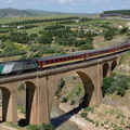 DF117 on Bouhlou's viaduct.