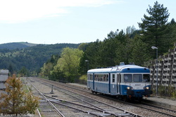 L'X2819 à Savines-le-Lac.