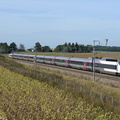Le TGV Sud-Est 27 près de Civrieux.