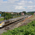 Le TGV Eurostar 3224 à Sathonay-Camp.