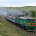3TE10M-1246 and D1-694 at Dobrogea.