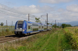 La Z24643 près de Chazey-sur-Ain.