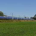 Le TGV Duplex 4722 à Mommenheim.