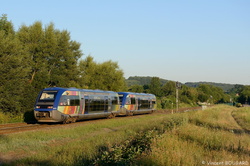 Les X73906 et X73903 à Obermodern.