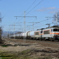 Les BB7435 et BB7432 à Quincieux.