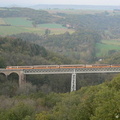 RTG T2013-T2014 on Neuvial's viaduct.