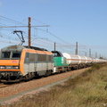 La BB26098 avec la BB60131 près de Rouvray-St-Denis.