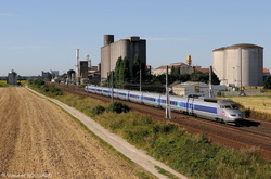 TGV Sud-Est 14 at Artenay.