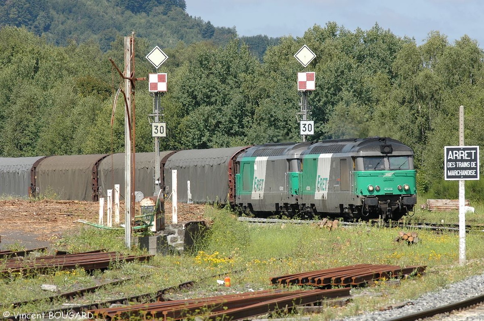 BB67536 and BB67401 near Volvic.