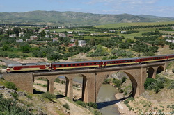 DF109 on Bouhlou's viaduct.